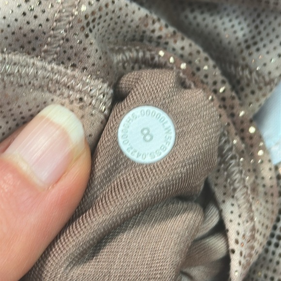 Lululemon Align High-Rise Pant 25" *Shine Diamond Dye Misty Shell Cacao Diffuse - Picture 5 of 6